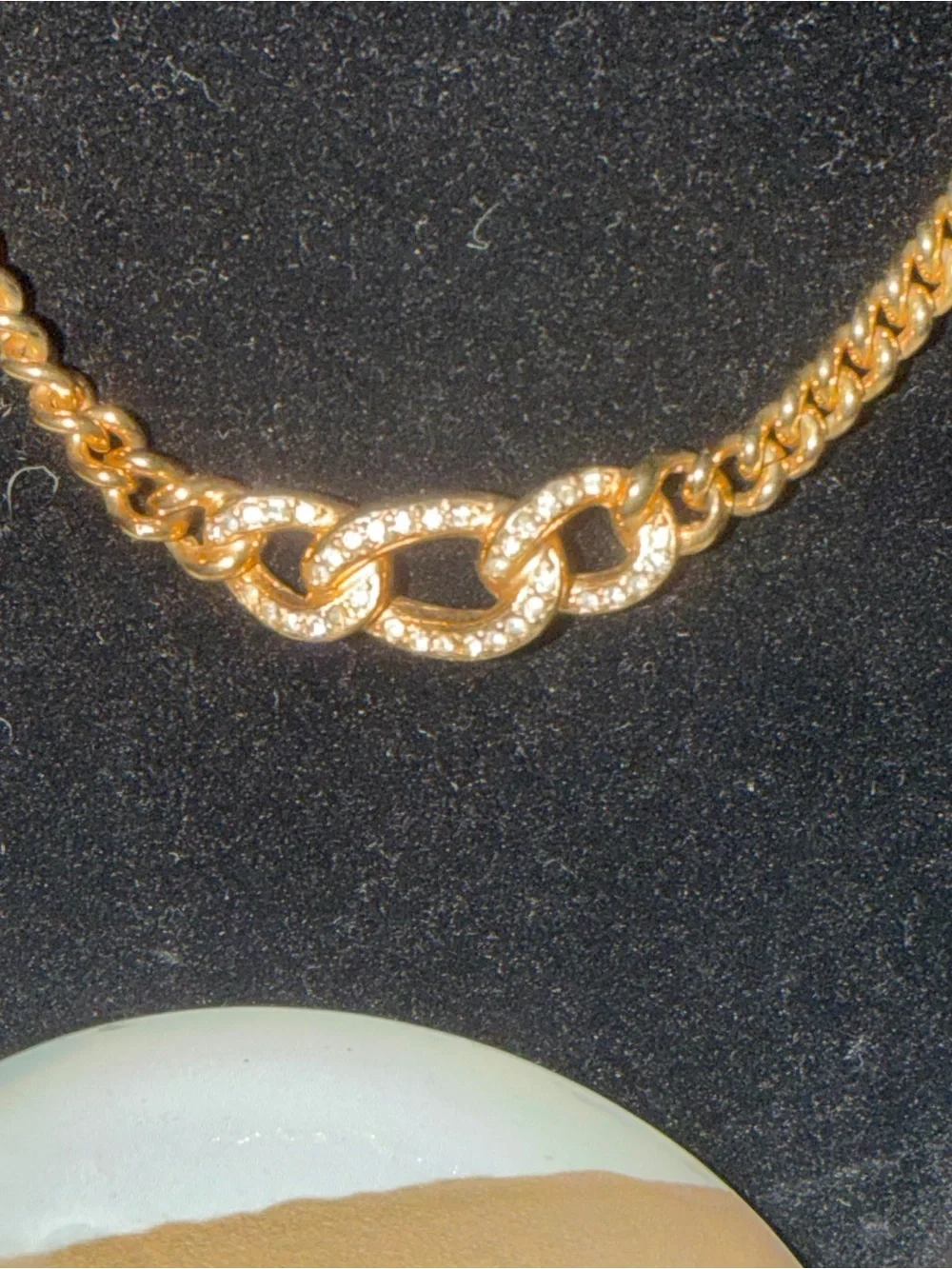 Dior Gold-Tone Chain Necklace-AMAZING CONDITION